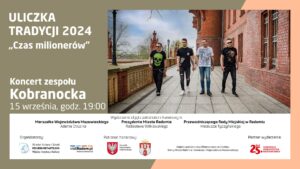 Koncert zespołu Kobranocka na Uliczce Tradycji